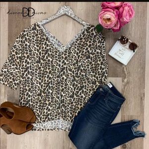 Discount Divas Boutique Cheetah Top